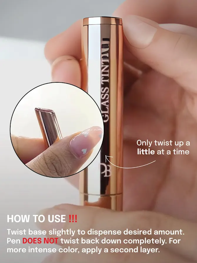 Glass Tint Balm, Ruby (3ml) - Image 5
