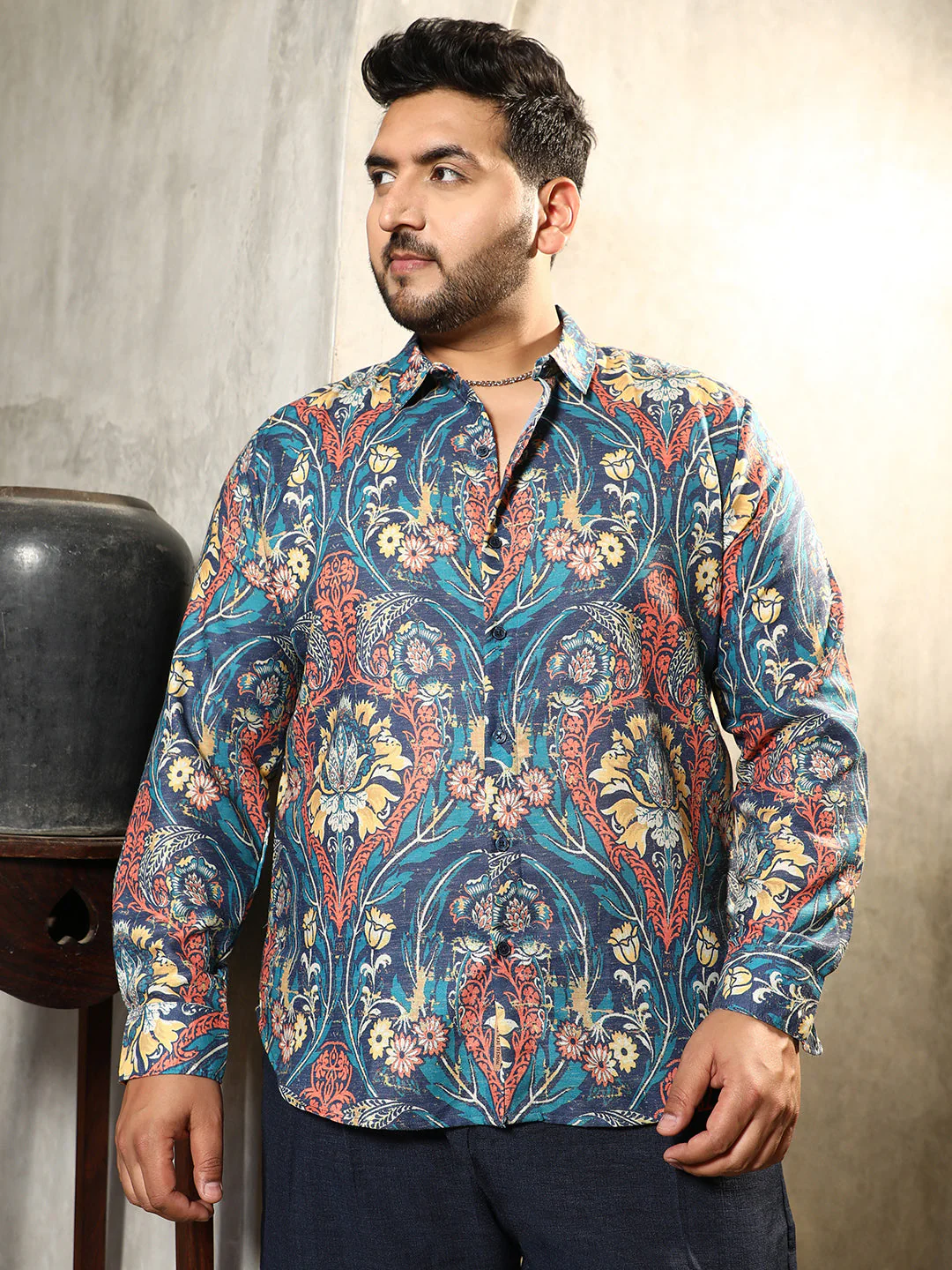 Floral-Opulance Shirt - Image 2