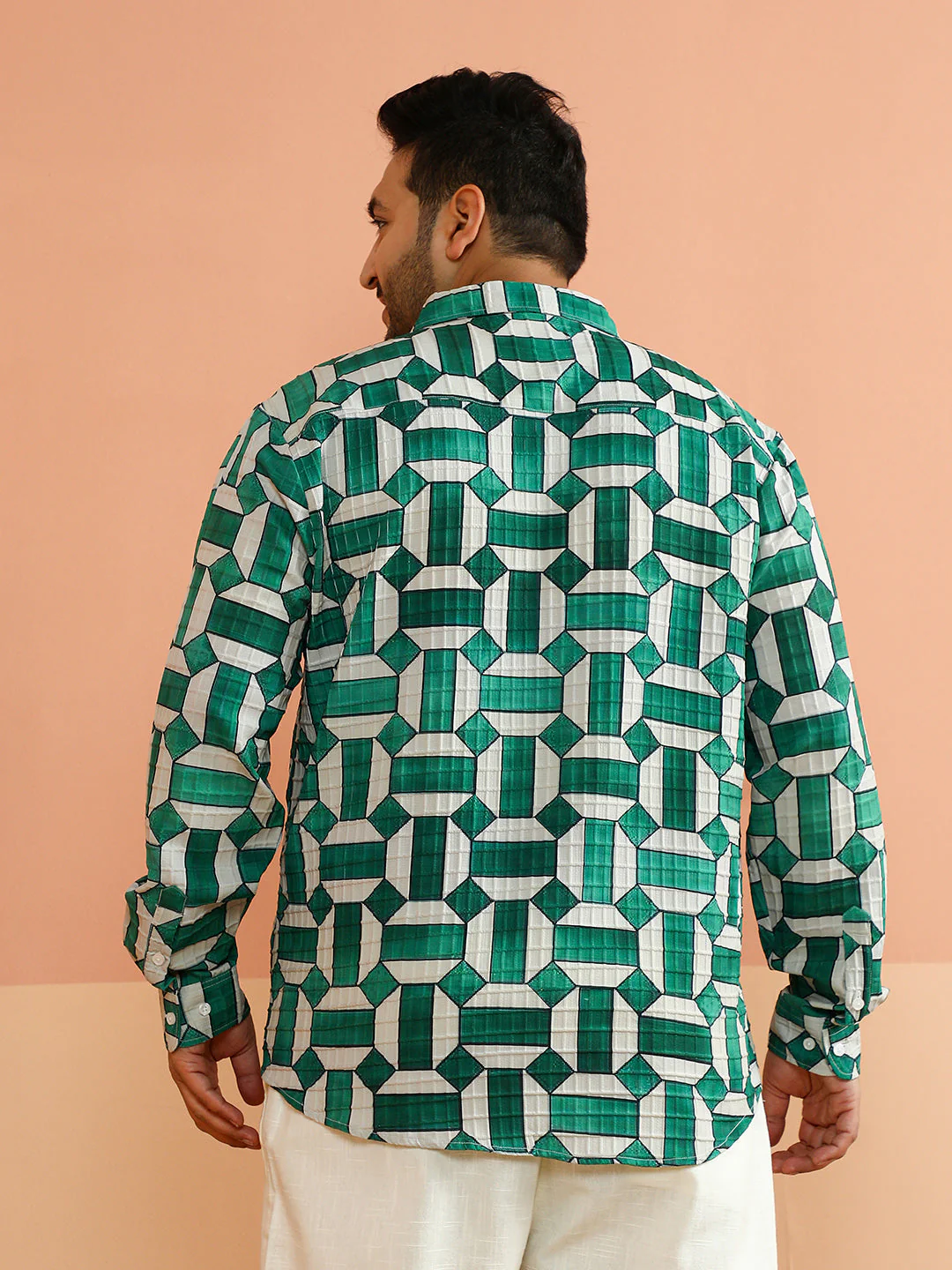 Contrast Block Shirt - Image 4