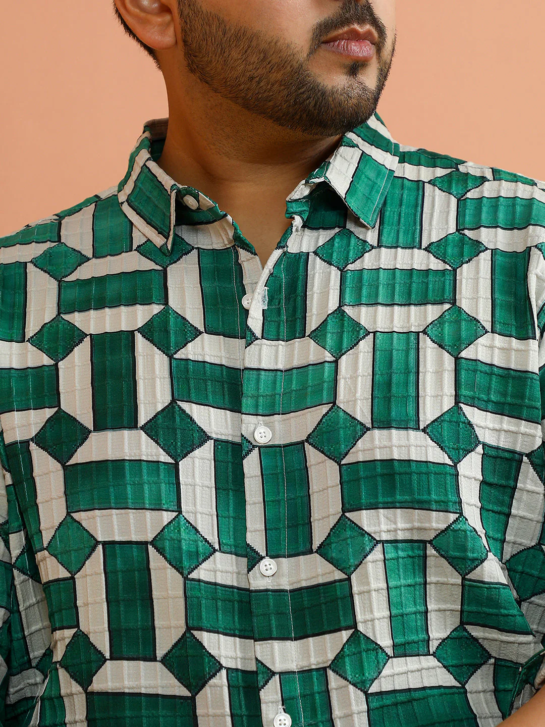 Contrast Block Shirt - Image 7