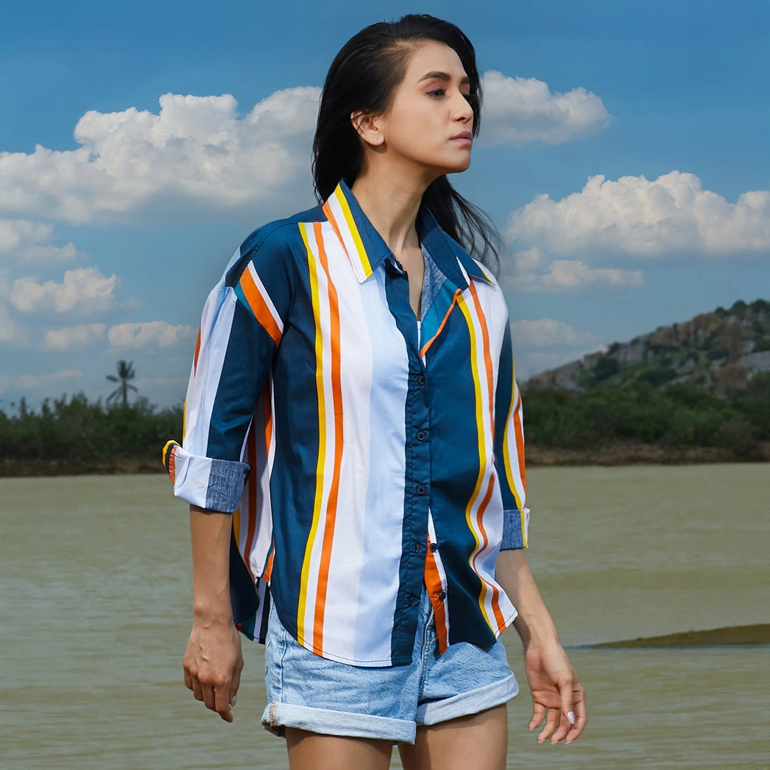 Barcode Striped Shirt - Image 3