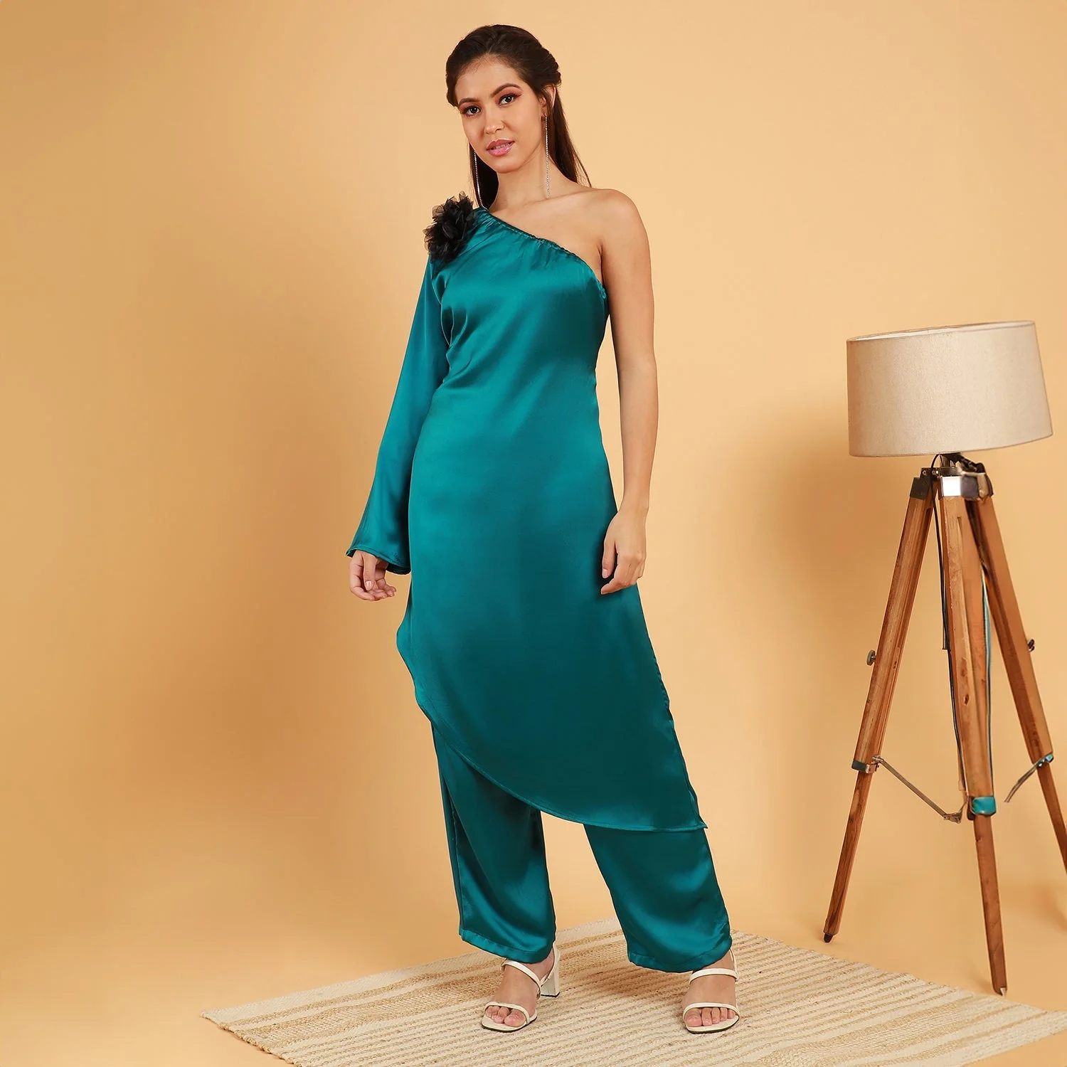 Asymmetrical Flora Co-Ord Set - Image 4