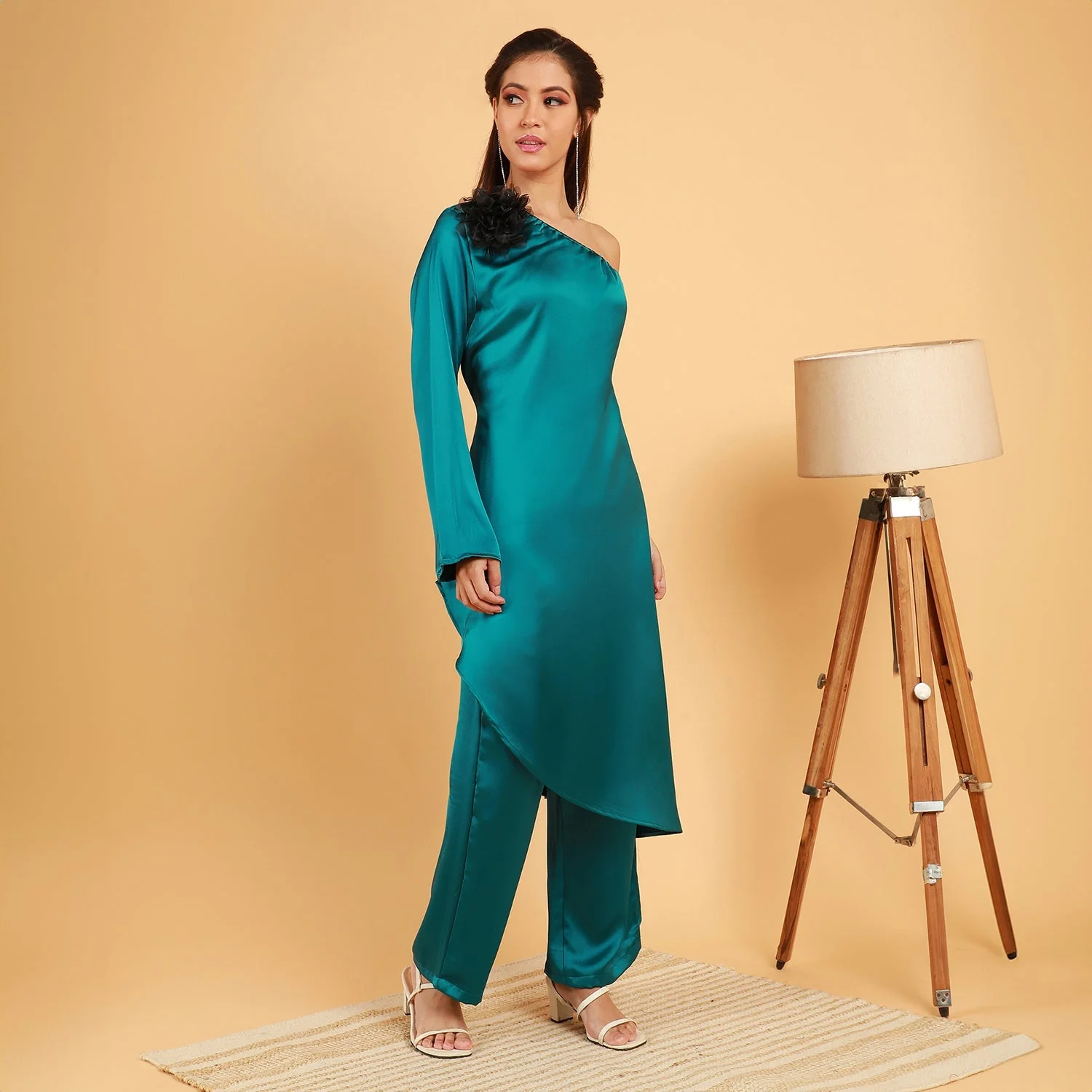 Asymmetrical Flora Co-Ord Set - Image 5