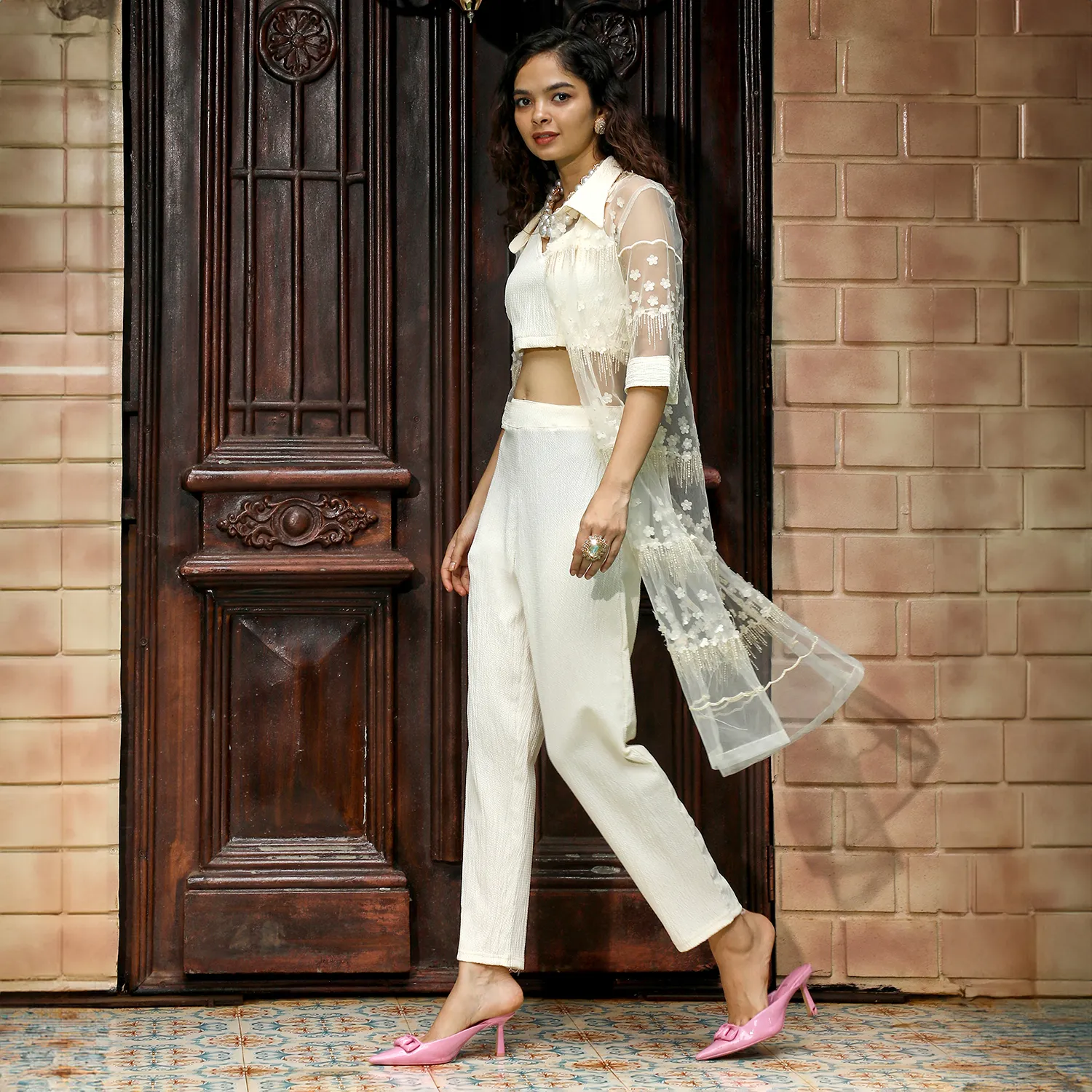 Applique Flora Co-Ord Set - Image 3