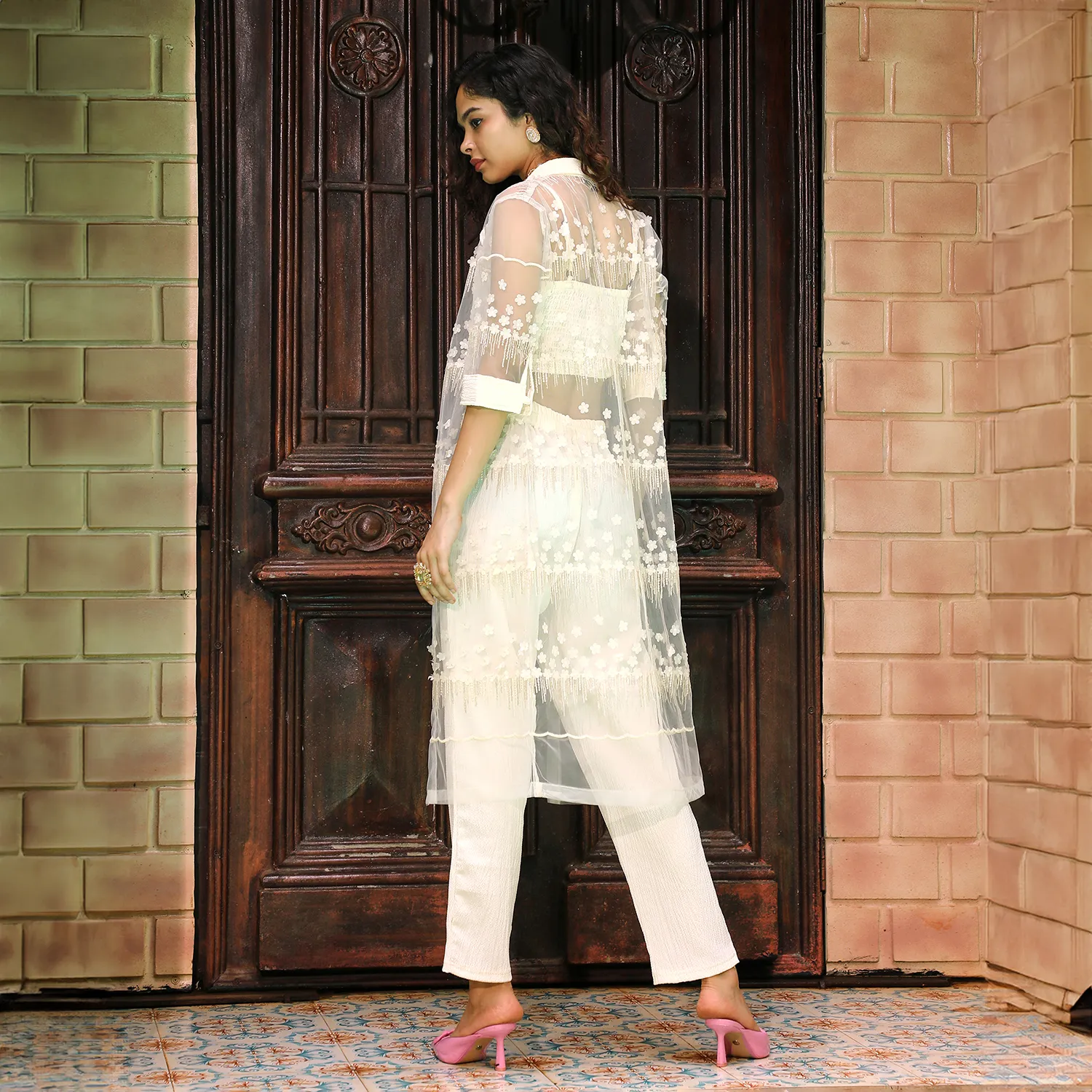 Applique Flora Co-Ord Set - Image 4